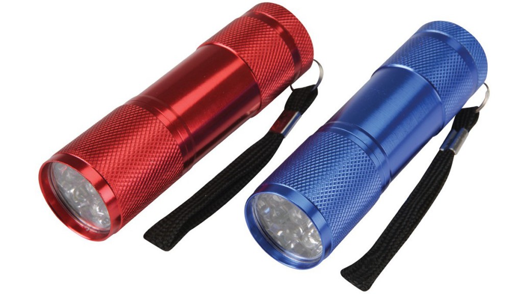 9 LED Mini Flashlight