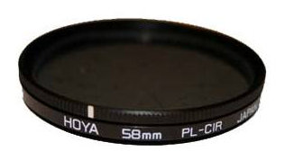 Hoya 58.0mm PL-CIR filter