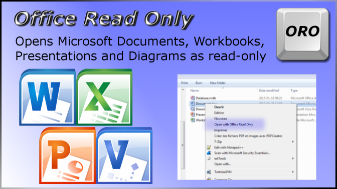OfficeReadOnly How to open Microsoft Office documents as Read-Only