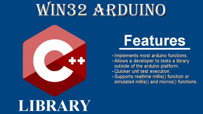 Arduino-win32Arduino-library